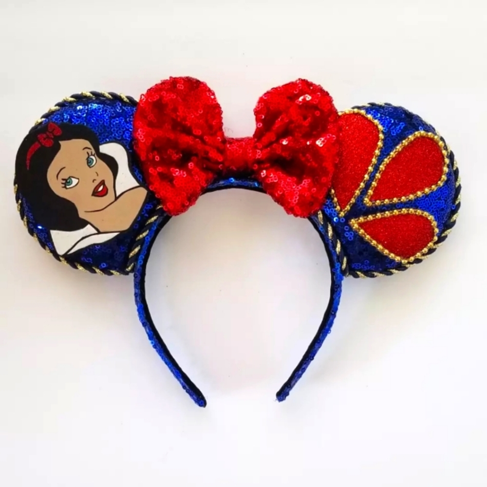 Snow White Mouse Ears - Picture 2 of 2